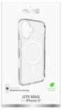 Puro Cover Apple iPhone 17 Átlátszó, Fehér MagSafe kompatibilis PUIPC1763LITEMAGTR 2. bélyegkép