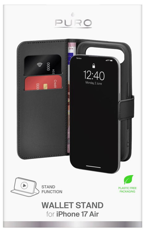 Puro Case Apple iPhone Air PUIPC1766BOOKC8BLK 2. kép