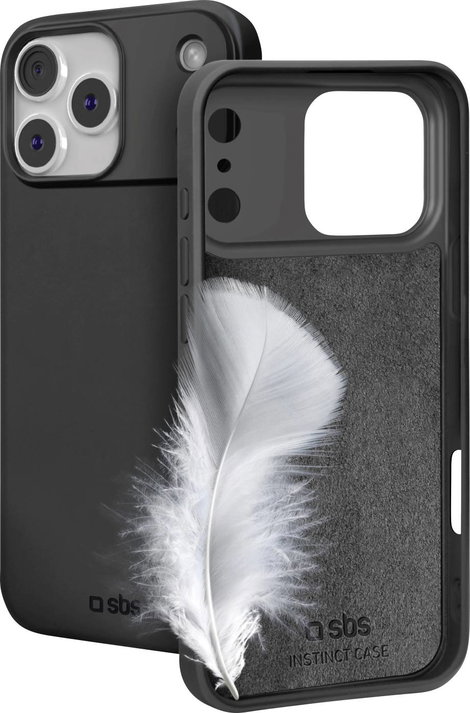 sbs mobile Instinct Cover Apple iPhone 17 Pro Max Fekete TEINSTIP1769K