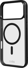 sbs mobile Cover Apple iPhone 17 Pro Max Átlátszó, Fekete MagSafe kompatibilis TEMAGCOLIP1769K bélyegkép