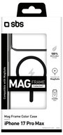 sbs mobile Cover Apple iPhone 17 Pro Max Átlátszó, Fekete MagSafe kompatibilis TEMAGCOLIP1769K 2. bélyegkép
