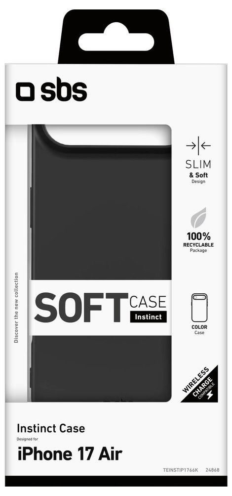 sbs mobile Instinct Cover Apple iPhone Air Fekete TEINSTIP1766K 2. kép