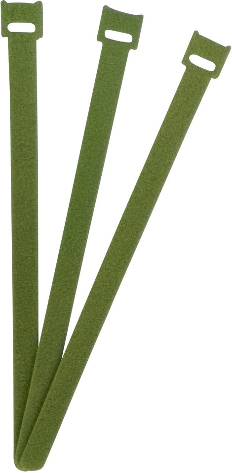 FASTECH® Tépőzár kábelkötegelő Kötegeléshez Bolyhos és horgos fél (H x Sz) 250 mm x 13 mm Zöld 100 d