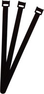 FASTECH® Tépőzár kábelkötegelő Kötegeléshez Bolyhos és horgos fél (H x Sz) 250 mm x 13 mm Fekete 100 bélyegkép