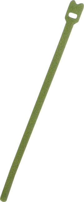 FASTECH® Tépőzár kábelkötegelő Kötegeléshez Bolyhos és horgos fél (H x Sz) 200 mm x 7 mm Zöld 100 db