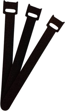 FASTECH® Tépőzár kábelkötegelő Kötegeléshez Bolyhos és horgos fél (H x Sz) 150 mm x 13 mm Fekete 100