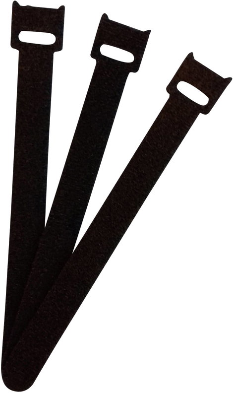 FASTECH® Tépőzár kábelkötegelő Kötegeléshez Bolyhos és horgos fél (H x Sz) 150 mm x 13 mm Fekete 100