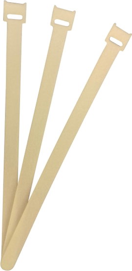 FASTECH® Tépőzár kábelkötegelő Kötegeléshez Bolyhos és horgos fél (H x Sz) 250 mm x 13 mm Fehér 100 