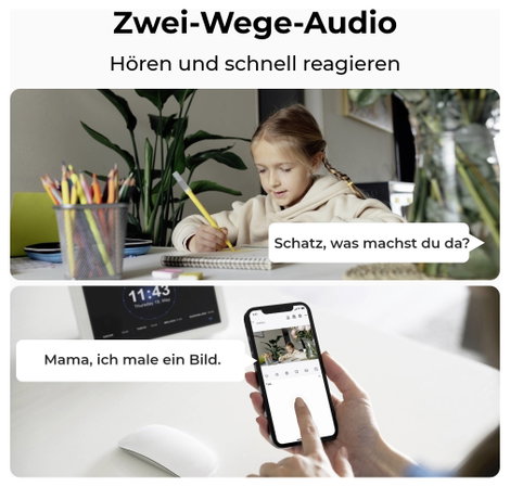 Reolink E330 WCEP5MP04PTW WLAN IP Megfigyelő kamera 8. kép