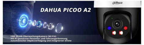 Dahua Technology Picoo A2 5 MP DH-IPC-P5ASP-PV-0400B-S2-EUR WLAN, Vezetékes IP Megfigyelő kamera 18. kép