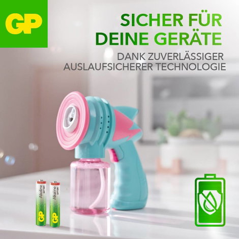 GP AAA Batterie GP Alkaline 1,5V 8 Stück Mikroelem 1.5 V 8 db 6. kép