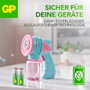 GP AA Batterie GP Alkaline 1,5V 4 Stück Ceruzaelem 1.5 V 4 db 4. bélyegkép