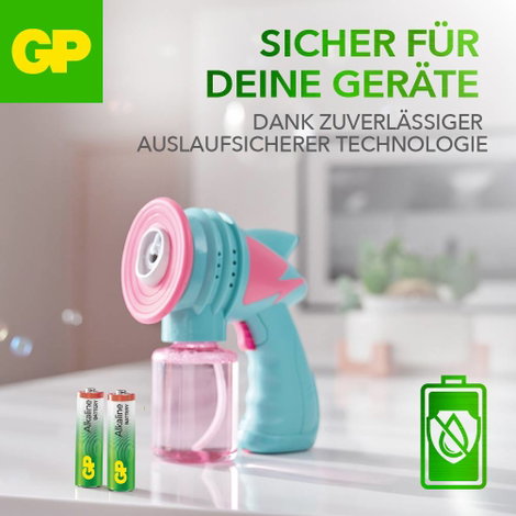 GP AA Batterie GP Alkaline 1,5V 4 Stück Ceruzaelem 1.5 V 4 db 4. kép