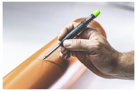 Alarm Werkzeuge 56036645 Lyuk jelölő Grafit 1 db 4. kép
