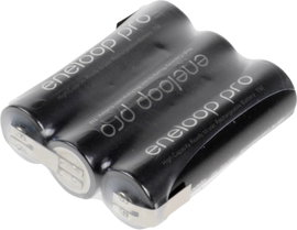 Eneloop XX ceruza(AA) akku pack, 3,6V, ZLF 2500mAh, 43,5x14,5x50,5 mm