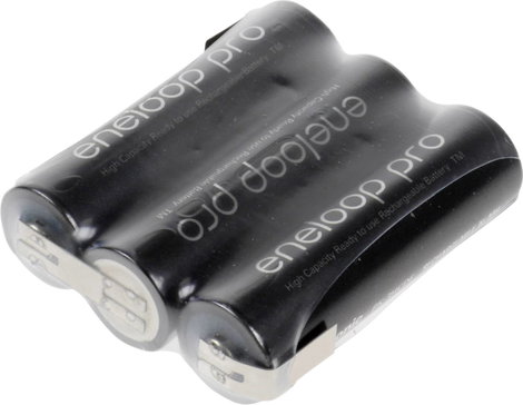 Eneloop XX ceruza(AA) akku pack, 3,6V, ZLF 2500mAh, 43,5x14,5x50,5 mm