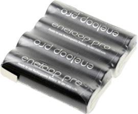 Eneloop XX ceruza(AA) akku pack, 4,8V, ZLF 2500mAh, 58x14,5x50,5 mm
