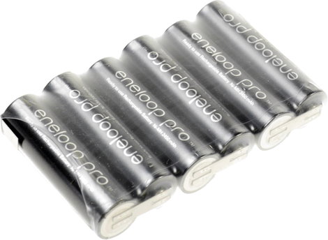 Eneloop XX ceruza(AA) akku pack, 7,2V, ZLF 2500mAh, 87x14,5x50,5 mm
