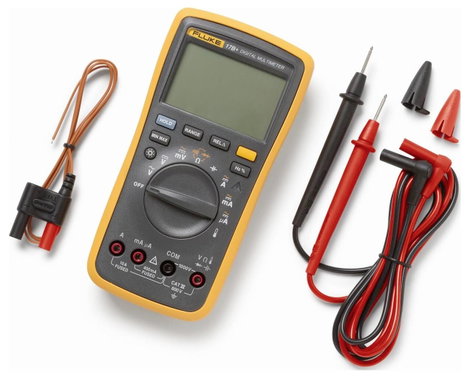 Fluke FLUKE-17B+/EUR Kézi multiméter digitális CAT III 600 V Kijelző (digitek): 4000 3. kép