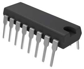 4 csatornás fotótranzisztoros optocsatoló DIP 16, Avago Technologies ACPL-847-000E