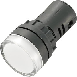 LED-es jelzőlámpa 24V fehér AD16-22DS/24V/W