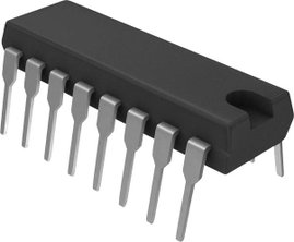 Optocsatoló fototranzisztor/quad (négyes) kimenettel Vishay ILQ621 GB DIP 16