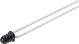 Fotodióda PIN gyorsreagálású T1 házzal Sugárzási szög ±17 ° 950 nm Osram Components SFH 229 FA