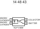 Optocsatoló AC/kétirányú kimenettel Vishay SFH6206-2 DIP 4 SMD 2. kép