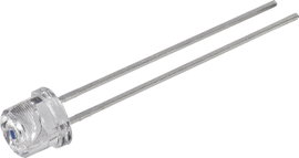 Fotodióda PIN gyorsreagálású 5mm-es Sugárzási szög ±75 ° 400-1100 nm Osram Components SFH 203P
