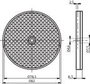 Reflektor fénysorompóhoz, Contrinex LXR-0000-084 2. bélyegkép
