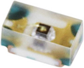 SMD LED 36 mcd 120° 25 mA 2 V, piros, 0402, Everlight 16-213SURC/S530-A2/TR8