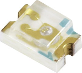 SMD LED 36 mcd, 140°, 20 mA, 2 V, piros, 0805, Everlight 17-21SURC/S530-A2/TR8