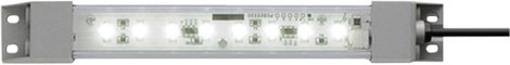 LED-es géplámpa 21 cm, 24 V/DC, fehér, LUMIFA Idec LF1B-NB3P-2THWW2-3M