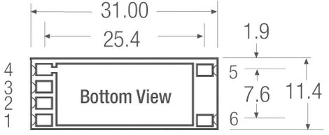 LED meghajtó, 4,5-36 V/DC, Recom Lighting RCD-24-0.70/PL/B 2. kép