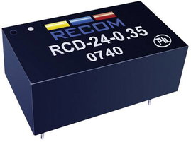 LED meghajtó, 6-36 V/DC, Recom Lighting RCD-24-1.00