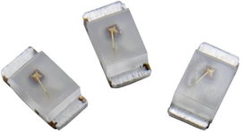SMD LED 1206, 50 mcd, 170°, 20 mA, 2,1 V, zöld-sárga, Avago Technologies HSME-C150