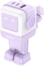 UGREEN Uno RG Töltőadapter 65 W USB-C® alj, USB-C® alj, USB-A alj Rózsaszín Beltér 2. bélyegkép