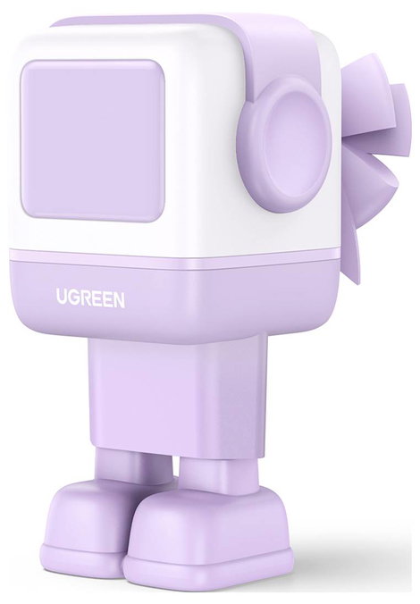 UGREEN Uno RG Töltőadapter 65 W USB-C® alj, USB-C® alj, USB-A alj Rózsaszín Beltér 3. kép