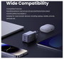 UGREEN Nexode S Töltőadapter 65 W USB-C® alj, USB-C® alj, USB-A alj Szürke Beltér 9. bélyegkép