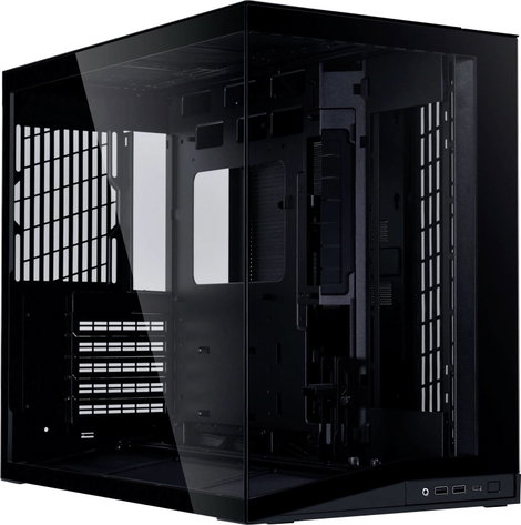Lian Li O11 Dynamic Mini V2 Mini torony Számítógép ház, Ház, Gaming doboz Fekete