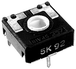 ACP CA14NV12,5-100KA2020 Szénréteg trimmer 100 kΩ 1 db