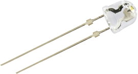Nagyáramú LED 5 mm 140°, fehér, Nichia NSDW570GS-K1
