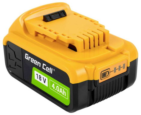 Green Cell DCB184 GC-PTDW18V4 Szerszám akku 18 V 4.0 Ah Lítiumion 6. kép
