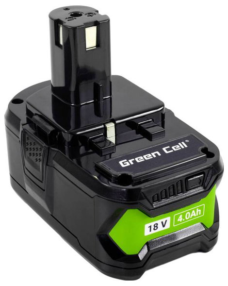 Green Cell RB18L40 GC-PTRY18V4 Szerszám akku 18 V 4.0 Ah Lítiumion 4. kép