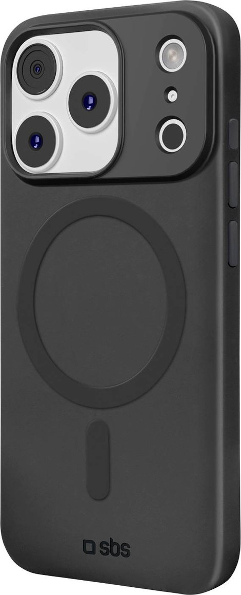 sbs mobile Instinct Cover Apple iPhone 17 Pro Fekete MagSafe kompatibilis TEINSTMAGIP1763PK