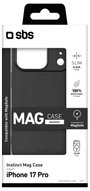 sbs mobile Instinct Cover Apple iPhone 17 Pro Fekete MagSafe kompatibilis TEINSTMAGIP1763PK 2. bélyegkép