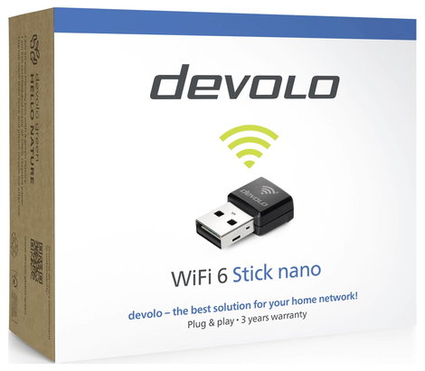 Devolo WiFi 6 Stick nano WLAN stick USB-A (USB 2.0) 3. kép