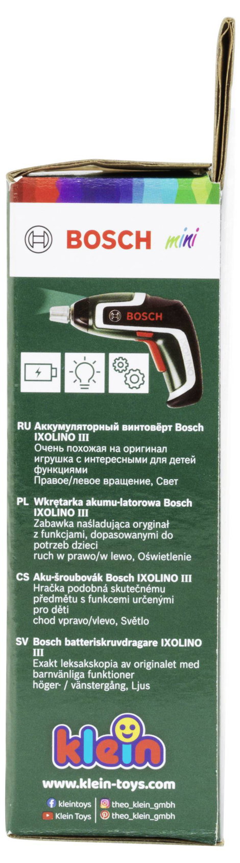 Theo Klein 8031 Bosch Ixolino 7 akkus csavarozó 10. kép