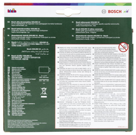 Theo Klein 8031 Bosch Ixolino 7 akkus csavarozó 9. kép