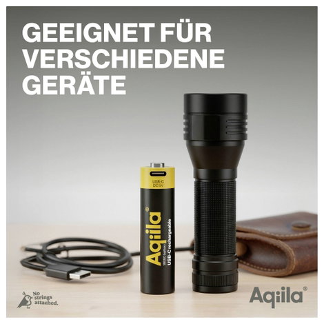 Aqiila Akku USB-C® akku Lítiumion 2000 mAh 3.7 V 1 db 6. kép